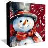 Christmas Gifts, Christmas Gift for Women, Merry Christmas Decor, Let It Snow Wood Box Sign - 4 of 4