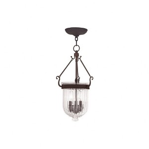 Livex Lighting Coventry 3 - Light Chandelier in  Antique Brass - 1 of 1