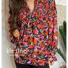 Women's Floral Top - entro - 2 of 4