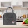 Unique Bargains Zipper Lunch Bag 1 Pc - 3 of 4