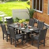 WestinTrends 7 Piece Outdoor Patio Dining Set Outdoor Table and Armchair Set - 2 of 2