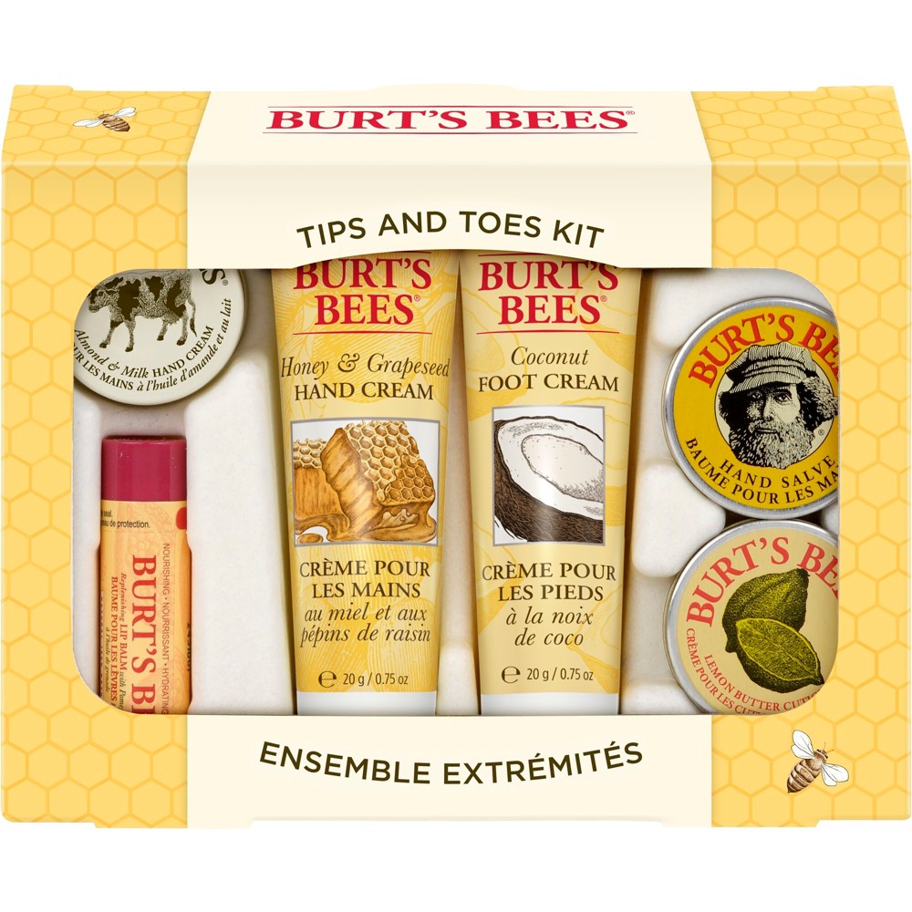 Photos - Other Cosmetics Burts Bees Burt's Bees Tips and Toes Kit - 6ct 