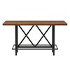 MAYEERTY 62.99" Bar Table, Farmhouse Pub Bar Counter Height Table(without Footrest) - 4 of 4