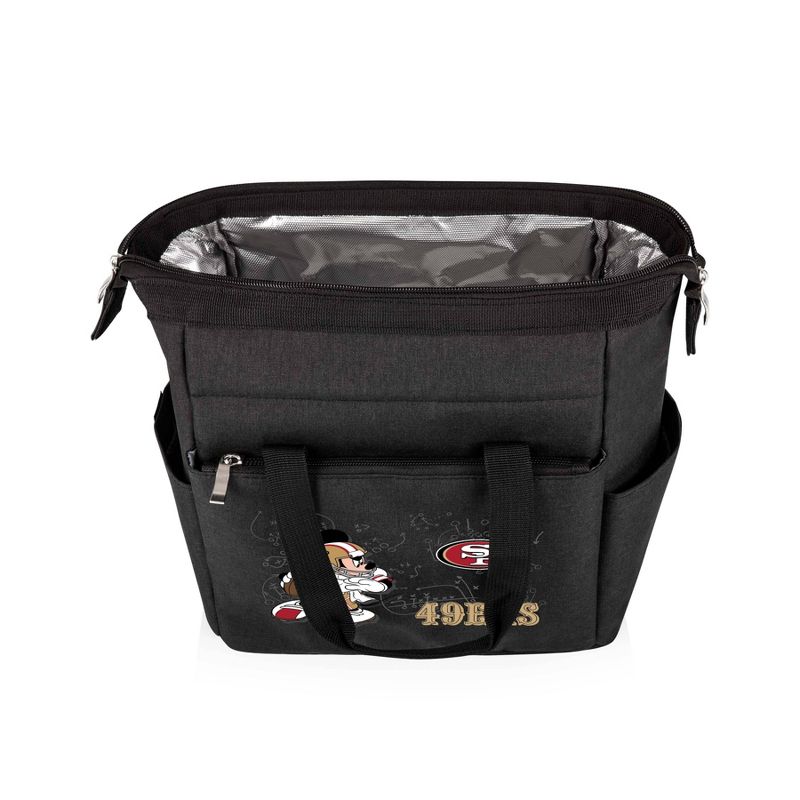 NFL San Francisco 49ers Mickey Mouse On The Go Lunch Cooler - Black, 2 of 6
