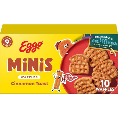 Eggo Minis Frozen Waffle Bites Cinnamon Toast - 10.75oz/10ct