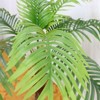 2Pack Artificial Palm Tree,7Ft Realistic Palm Tree with 15pcs Leaves, Faux Coconut Silk Palm Tree Tropical Fake Tree in Pot for Home Office Yard - 3 of 4