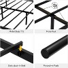 Bed Frame, Metal Bed Frame with Headboard and Footboard, Heavy Duty Noise Free Platform Bed Frame with Strong Slats Support, Under Bed Storage - 3 of 4