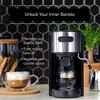 Coffee Gator 9 Bar Pump Semi Automatic Espresso Maker Machine with Milk Frother and 1.3 Liter Removable Water Tank, Compatible with Pods - image 4 of 4