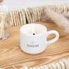 Pavilion Gift Company - Mom - 2 oz Mini Mug 100% Soy Wax Candle Scent: Tranquility - Flame Candles - 2 of 4