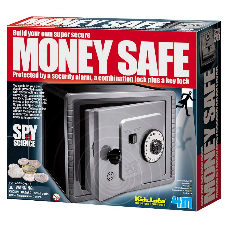 4M Spy Science Build Your Own Money Safe Kit, 1 of 4