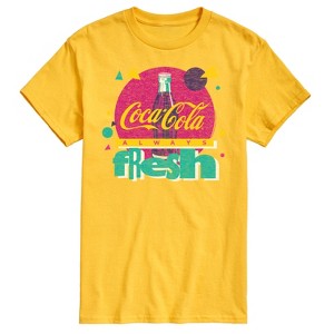 Men's - Coca-Cola - 90's Retro Short Sleeve Graphic T-Shirt - 1 of 4
