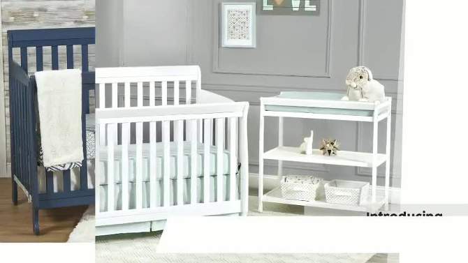Suite Bebe Riley 4-in-1 Convertible Crib - Turquoise, 2 of 10, play video