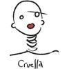 Juniors Womens Cruella Abstract Doodle T-Shirt - 2 of 4