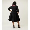 Elvira x Unique Vintage Women's Plus Swing Skirt - 3 of 4