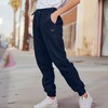 Dalix Butterfly Embroidered Jogger Pant Soft Fleece Relaxed Fit Lounge Womens - 4 of 4
