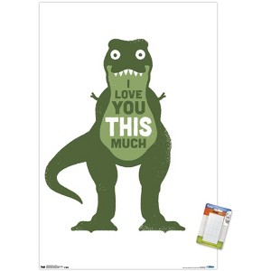 Trends International David Olenick - Love You Unframed Wall Poster Prints - 1 of 4