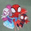 Marvel Spidey and His Amazing Friends Spider-Man Miles Morales Ghost Spider Boys Pullover Hoodie for Toddler and Big Kids - 2 of 4