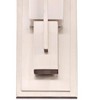 Possini Euro Design Midtown Modern Wall Light Sconces Set of 2 Satin Nickel Hardwire 4 1/2" Fixture White Glass for Bedroom Bathroom Vanity Reading - 3 of 4