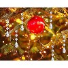 Aoibox 30pcs Acrylic Crystal Hanging Ornaments 3.8in Teardrop Beads for Christmas Tree Chandelier Garland Centerpiece Decor - 3 of 4