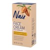 Nair Hair Remover Moisturizing Face Cream with Sweet Almond Oil - 2oz - image 4 of 4