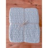 Stonewashed Cotton Waffle Bed Blanket - image 4 of 4