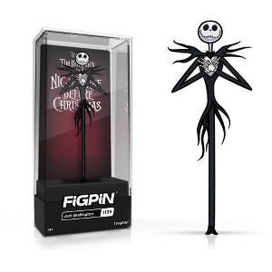 Figpin - FiGPiN - Tim Burton's The Nightmare Before Christmas - Jack Skellington Enamel Pin (1135) - 1 of 4