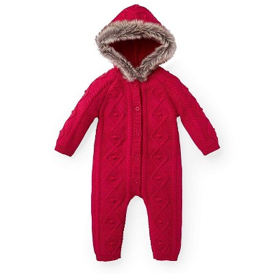 Hope & Henry Baby Hooded One Piece