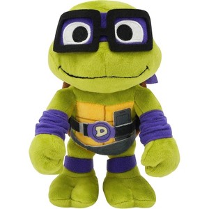 Mattel Teenage Mutant Ninja Turtles: Mutant Mayhem Leonardo, Michelangelo, Donatello & Raphael Soft Plush Toy, 8 Inch - Collect Them All!!! - 1 of 4
