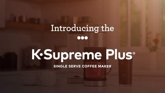 Keurig K-Supreme Plus Coffee Maker - Stainless Steel, 2 of 17, play video