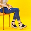 Allegra K Women's Slingback Open Toe Buckle Espadrille Wedge Heel Sandals - 4 of 4