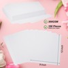 Unique Bargains Pure Cotton Water Coloring Paint Papers 100 Pcs White - 2 of 4