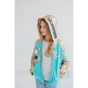 L.O.L. Surprise! Snow Angel French Terry Zip Up Hoodie Toddler to Big Kid - 2 of 4