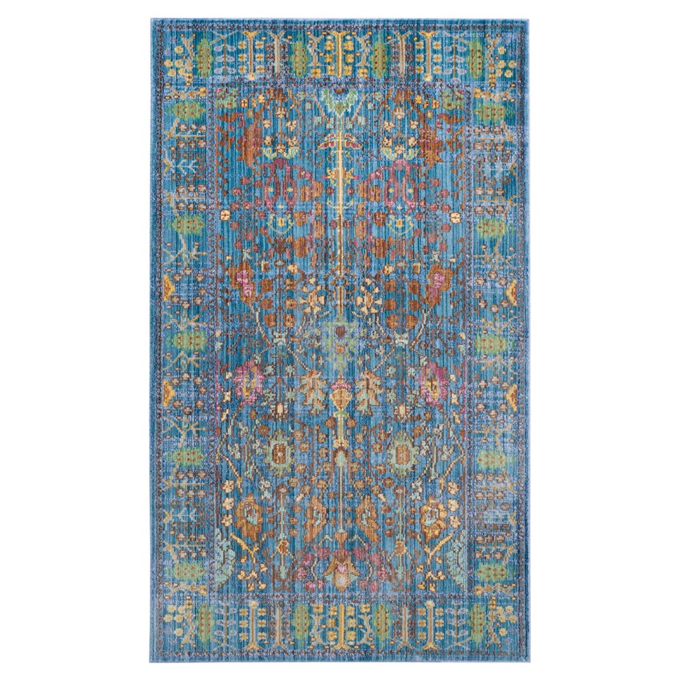 3'x5' Hayden Loomed Accent Rug Blue - Safavieh