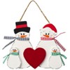 The Lakeside Collection Christmas Personalized Snowman Family Ornament - 3 of 4