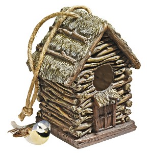Design Toscano Backwoods Bird House Collection: Cottage - 1 of 2