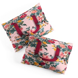 Deny Designs Standard Burcu Korkmazyurek Summer Botanical Monogram Pillow Shams - 1 of 3