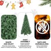NAYSAYE Christmas Tree Stand 7FT Tree 774 Tips with Metal Stand for Christmas Decorations, Green, 44"*84"*14.3" - 4 of 4