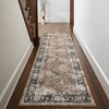 Oriental Machine Washable Rug Ultra Soft Rug for Living Room Low Pile Foldable Thin Non Slip Carpet - 2 of 4