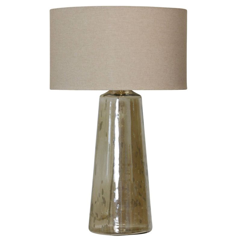 Aged Gold Luster Glass Base Table Lamp - StyleCraft, 3 of 7