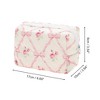 Unique Bargains Bow Handheld Makeup Bag 4 Pcs - 2 of 4