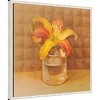 Amanti Art 22"x22" Lily in Glass by Danhui Nai Framed Canvas Wall Art Print - 2 of 4