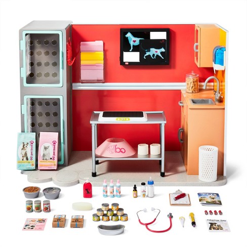 Our Generation Healthy Paws Vet Clinic Playset For 18 Dolls Target