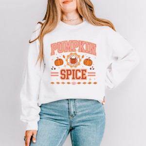 Simply Sage Market Pumpkin Spice Stripes Sweatshirt - 1 of 4