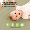 KeaBabies 2pk Soothe Waterproof Fitted Mini Crib Sheets for Girl, Boy, 100% Organic Soft Cotton Pack and Play Sheets - 4 of 4