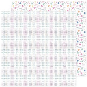 American Crafts Patterned Double-Sided Cardstock 12"X12" - 1 of 1