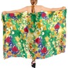 LA LEELA Women's Beachwear Sarong Bikini Skirt Swim Cover Up Swimwear Summer Wraps Swimsuit Beach Wrap Coverups for Women One Size Yellow,Floral - 4 of 4