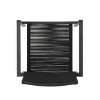 PAGED 2-Pieces Outdoor Dining Chairs Aluminum Outdoor Chair with Arms, Rope Seat for Poolside, Balcony, Lawn - 4 of 4