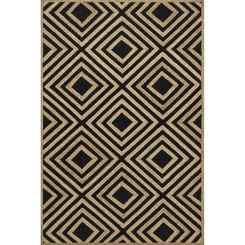 Lauren Liess X Rugs Usa - Dogwood Tiled Jute Indoor Area Rug, 10' X 14 ...