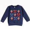 The Juniper Shop Coquette Bows And USA Strawberries Toddler Sweatshirt - 2 of 4