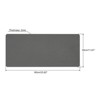 Unique Bargains PU Leather Dual Side Waterproof Mouse Pad Desk Protector 1 Pc - 2 of 3